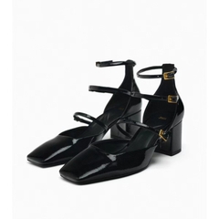 Giày Sandal nữ Z.ra 3 quai cài ngang FULLBOXH228