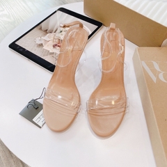 Sandal ZR quai mica trong ngang hack dáng FULLBOX (SẴN -form to lùi 1 sz)H262