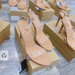 Sandal ZR quai mica trong ngang hack dáng FULLBOX (SẴN -form to lùi 1 sz)H262