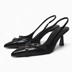 Giày Sandal ZR quai mảnh chéo chữ X hở gót[FULL BOX]H245