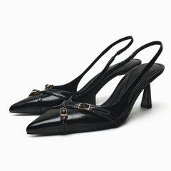 Giày Sandal ZR quai mảnh chéo chữ X hở gót[FULL BOX]H245