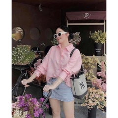 Áo sơ mi Kaslead hồng [Sẵn]H31