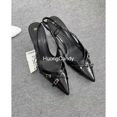 Giày Sandal ZR quai mảnh chéo chữ X hở gót[FULL BOX]H245