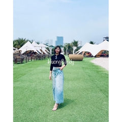Guốc Zara Quai Trong Gót Loe Fullbox(sẵn)H242