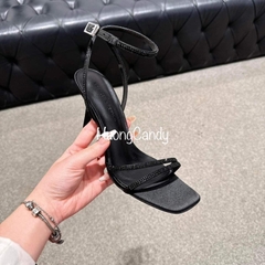 Sandal ZR đính đá hạt nhỏ quai vòng FullBoxH232
