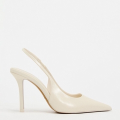 Giày Zr Slingback trơn mũi nhọn ( Hàng sẵn) lùi 1 szH216