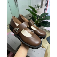 Giày Ck mũi tròn đế răng cưa FULLBOXH208