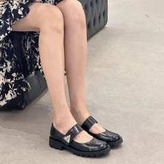 Giày Ck mũi tròn đế răng cưa FULLBOXH208