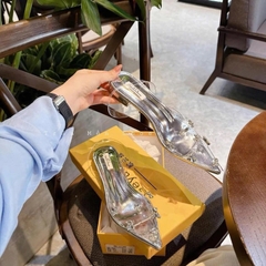 Sandal bệt bạc đá gém quai sau  chắc chắn FULLBOX(hàng sẵn)H185