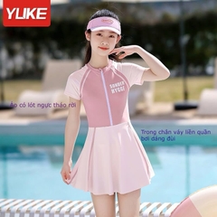 Bộ bơi YLike size đại bé gái hồng/ xanh QCCC (Sẵn)H35