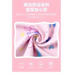 Váy bơi thỏ hồng size đại bé gái (Sẵn)H75