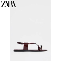 (lùi 1sz-sẵn) Sandal ZR đỏ metal FULLBOXH58