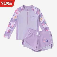 Bộ Bơi YLike dài tay Nàng tiên cá bé gái(Sẵn)H72