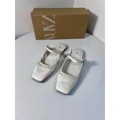 Sục Z mũi vuông lụa trơn FULLBOXH398