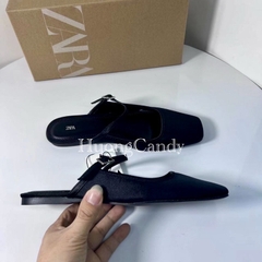 Sục Z mũi vuông lụa trơn FULLBOXH398