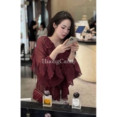 Áo Sơ mi Z bèo nhún(sẵn)H33