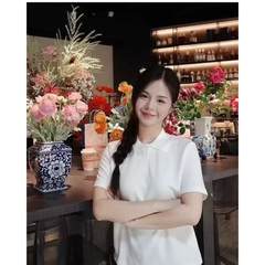 Áo Polo nữ Z đính hoa cổ xuất dư(sẵn)H32