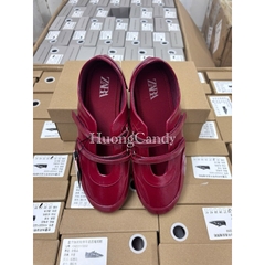 Giày Thể Thao ZR  da Pu hai quai ngang dán FULLBOX(sẵn)H13
