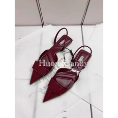 Giày bệt ZR đỏ mận thang ( form to lùi 1 sz) Hàng SẵnH143