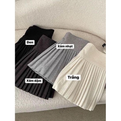 Chân váy dập ly dạ nhỏ QCCC chất đẹp dày dặn ( sẵn)H115