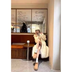 Bốt UGG cổ thấp da lộn QCCC fullbox (nên tăng sz-sẵn hàng)H124