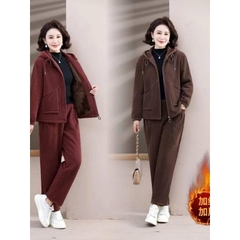 Bộ lót lông trung niên cho mẹ/bà[sẵn]H105