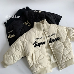 Áo Phao bé trai chữ QCCC dày ấmH106