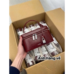 Túi P 20cm đỏ/đen xuất dư[ Sẵn]H100