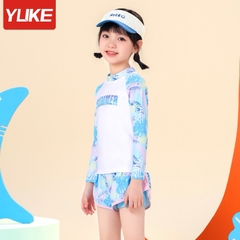 Đồ Bơi YLike dài tay chống nắng bé gái QCCC (Sẵn)H77