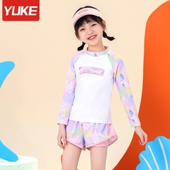 Đồ Bơi YLike dài tay chống nắng bé gái QCCC (Sẵn)H77