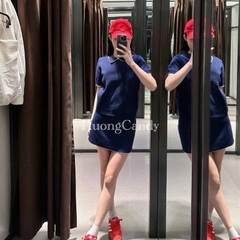 Áo Polo Za.da nữ Viền ren xuất dư(sẵn) H438