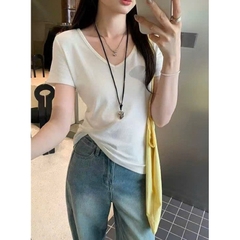 Áo Phông Cổ Tim WGWE Cotton mát #W9000# H555