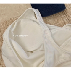 giá A1 /Áo 2 dây WGWE kèm mút ngực, lưng chữ X  mặc 2 mặt #W8876# H557