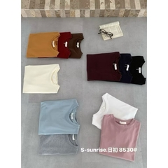 ÁO THUN S.SUNRISE TRƠN CỔ TRÒN Basic COTTON MỊN QCCC 8530# H562 from thoải mái mát mẻ