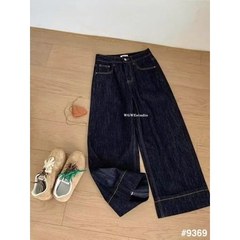 Quần Bò WGWE Xanh Than Chỉ Nổi #W9369#H579