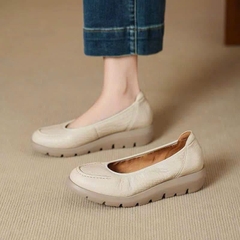 Giày Búp bê mềm cao 3cm Đế êm QCCC(sẵn)-H606