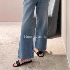 Dép Z Quai đen ngang dáng mợ Fullbox(sẵn)-H460/5802/TG1