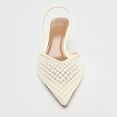 Giày Slingback Z ngọc sang xịn mịn FULLBOX(sẵn)-H444
