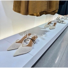 Giày Slingback Z ngọc sang xịn mịn FULLBOX(sẵn)-H444