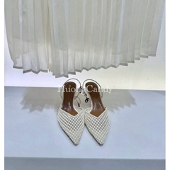 Giày Slingback Z ngọc sang xịn mịn FULLBOX(sẵn)-H444