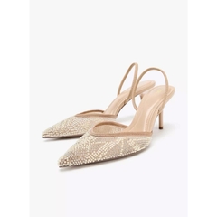 Giày Det chuỗi hạt trắng bạc xâu pha màu FULLBOX(sẵn)-H473/7070-2/T2.6A