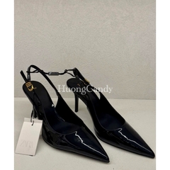 Slingback Giày Zét Khoá cài màu đồng FULLBOX(sẵn)-H461/A1795-25/T2.1A