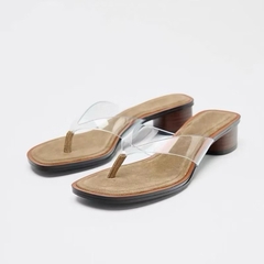 (lùi 1 sz )Guốc kẹp ngón quai trong đế da lộn FULLBOX_H464 (sẵn)/6217/T2.3A