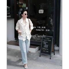 Guốc Ra xanh/ đen dáng phễu FULLBOXii-(sẵn) H462/102/T2.1B