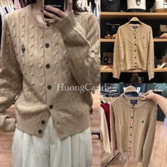 Áo Len W nâu tây vặn thừng chuẩn loại 1[ Sẵn]H474