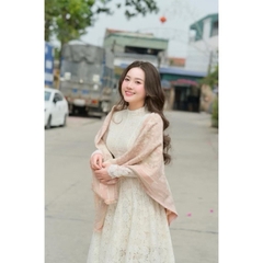 Khăn choàng Hồng Hàng QCCC[ Sẵn]H483