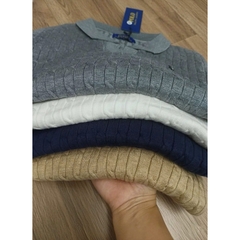 Áo len cổ PoLo Dư Sịn Len đanh mềm, chất mịn mướt H500[ Sẵn] Mặc dáng rộng lấy lên 1 size