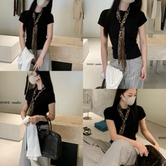 Áo thun cổ tròn WGWE A338 trơn tôn dáng #3013 chuẩn hãng/H524