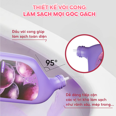 Nước tẩy bồn cầu nho đào TOPGIA