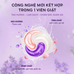 Viên giặt hương lavender